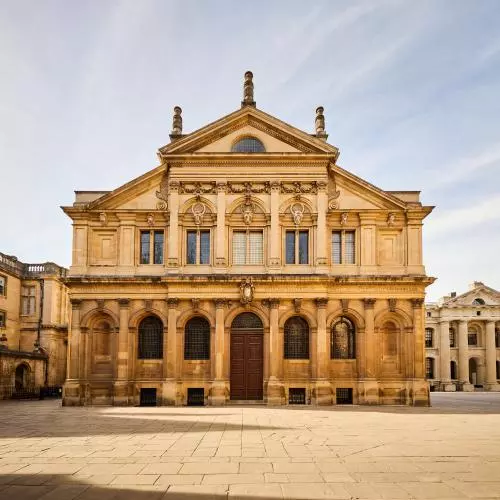 South exterior of the Sheldonian Theatre