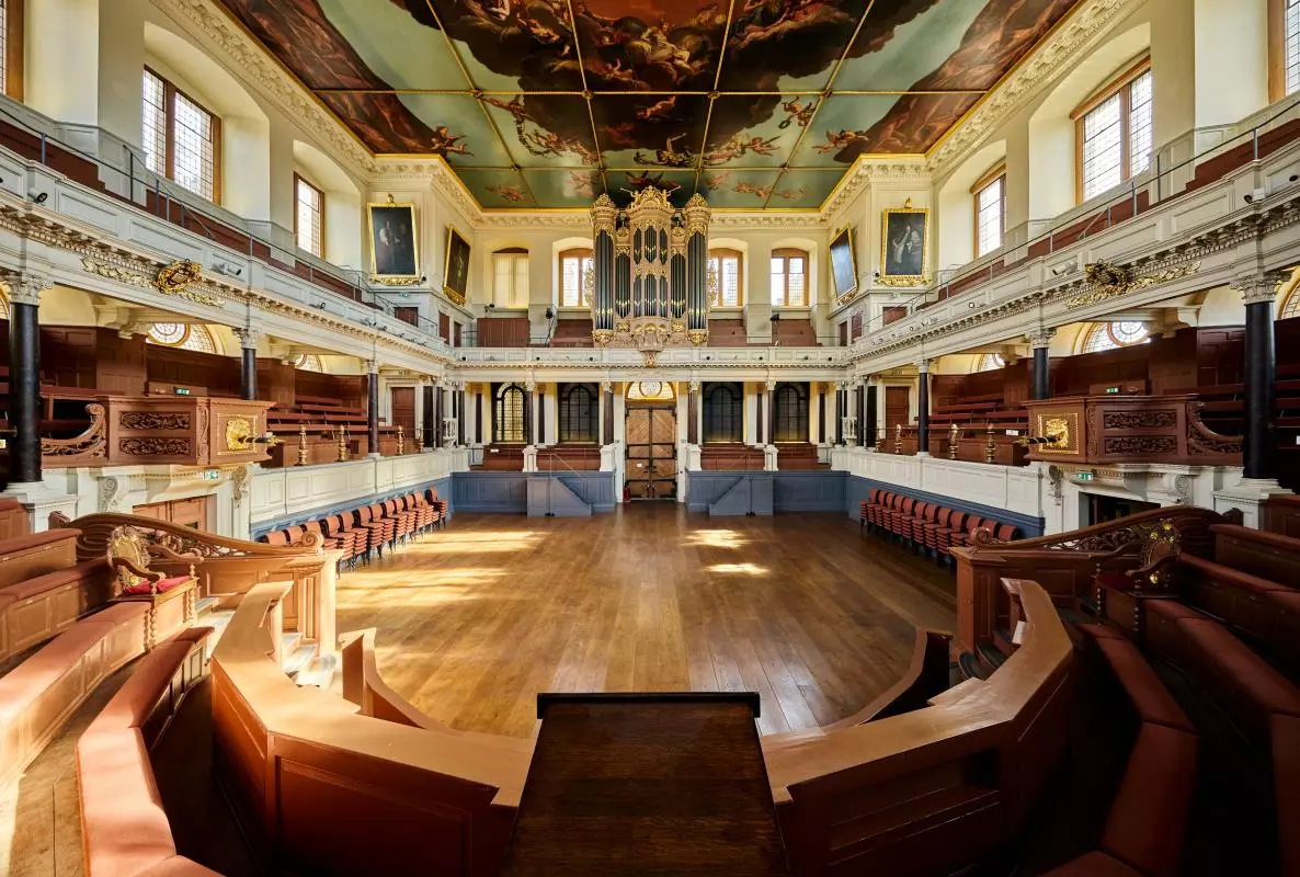 The Sheldonian Theatre Auditorium and Organ
